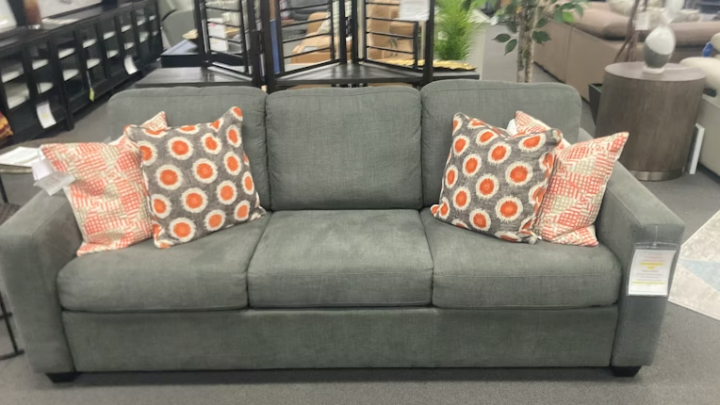 Palliser Furniture Palliser Kildonan Queen Sleeper with memory foam mattress. Shown in our Gilbert location for quick delivery! CLR0119 at Salt Creek Home Furniture